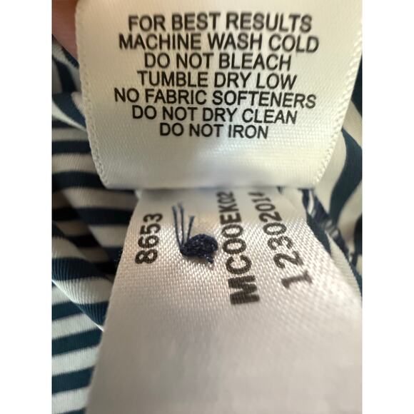 Peter Millar Summer Comfort Golf Polo Stripe Performance‎ Shirt Size M Logo - Picture 5 of 8